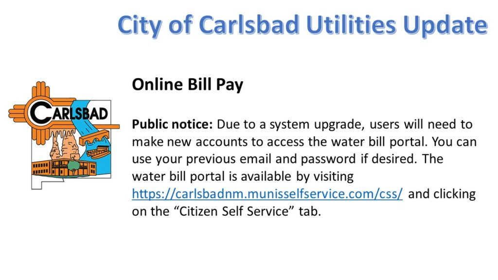 carlsbad nm water bill pay